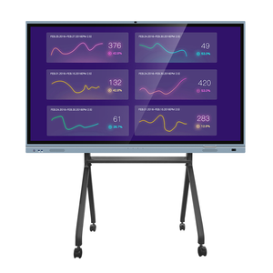 Pizarra Digital Inteligente Interactiva con Pantalla LCD de 65 Pulgadas, Android, Multimedia, 4K, Blanca - Product Image 1