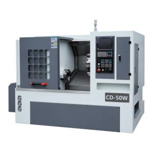 CD-50W Fabriek Leveren Concurrerende Prijs Hoge Rigide Schuine Bed Staartkop Koepel Cnc Draaibank - Product Image 1