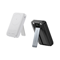 Mackertop Batterie externe portable Li-Polymère 10000mAh avec sortie sans fil Type-C, câble, écran LED, charge rapide PD22.5W, garantie 1 an