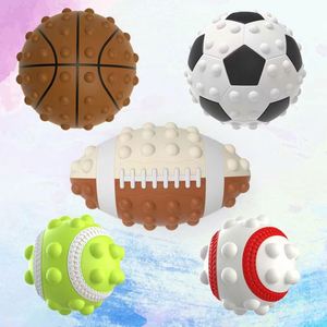 2022 New Arrival Fun <b>Cube</b> Toy <b>Puzzle</b> Rotation Magic Rainbow Ball Fidget Football Soccer - Product Image 1