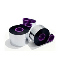 Ruban de codage TTO à haute vitesse en résine de cire 33mm 55mm 600mm, ruban de transfert thermique de 33mm de largeur pour imprimante Videojet Markem