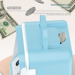 Nuevo Diseño de Hucha de Plástico para Niños con Cerradura de Combinación y Reconocimiento Facial, Kits de Gran Capacidad para Regalo de Niño o Niña - Product Image 2