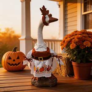 Nouvel ensemble de déguisement de canard pour la fête de Thanksgiving, idéal pour la terrasse et les festivals de jardin - Product Image 1