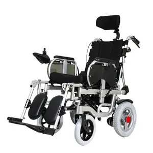 BT-XW17 Hospital Home Care Equipment for the Elderly Disabled Transfer light weight Electric Wheelchair