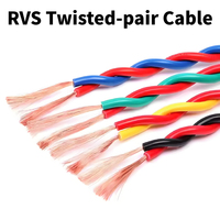 Câble souple multiconducteur RVS pour alarme incendie, 300/500V, isolé PVC, pour câblage de machines industrielles, faible MOQ 100m