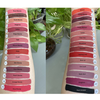 30 Couleurs En Gros Marque Privée Ensemble De Rouge À Lèvres Mat Kit De Rouge À Lèvres Étanche Longue Durée Rouge À Lèvres Et Crayon À Lèvres Vegan
