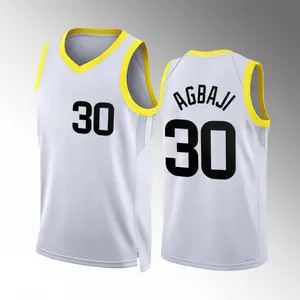 Jersey basket Jazz baru 2023/24 kaus kaus Nbaing bersegel panas grosir kualitas tinggi asli untuk pria pemuda kustom