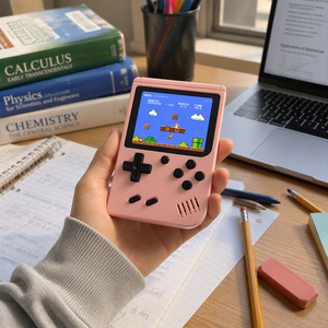 X323-1 Regalos de Cumpleaños para Niños, <span class=keywords><strong>Consola</strong></span> de <span class=keywords><strong>Juegos</strong></span> Portátil <span class=keywords><strong>Mini</strong></span> de 2.4 Pulgadas, <span class=keywords><strong>Consola</strong></span> Retro de un Solo Jugador con 500 <span class=keywords><strong>Juegos</strong></span>, <span class=keywords><strong>Sup</strong></span> <span class=keywords><strong>Game</strong></span> <span class=keywords><strong>Box</strong></span> - Product Image 5