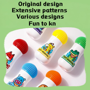 Juego de bolígrafos de acuarela <span class=keywords><strong>para</strong></span> niños de 6 colores, regalo lavable <span class=keywords><strong>para</strong></span> niños de jardín de infantes y Tutoriales de pintura de dibujos animados <span class=keywords><strong>para</strong></span> niños - Product Image 2