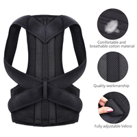 Ceinture de soutien de la posture de la sangle du bas du dos ergonomique respirante réglable de conception moderne médicale pour la protection
