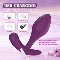 Ylove IPX6 Anal Plug en silicone souple ABS, 10 modes de vibration pour le plaisir sexuel masculin et féminin, jouet sexuel pour hommes, vente en gros OEM & ODM