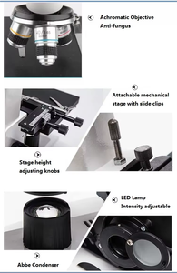 生きている血液細胞分析および乾燥血液分析または病院のためのデジタルLCDを備えたBD-YDX2001生物顕微鏡 - Product Image 6