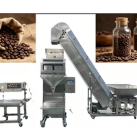 Machine de remplissage et d'emballage semi-automatique pour granulés, café, bonbons, graines, céréales