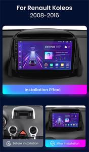 Voix sans fil CarPlay Android Auto Radio pour <span class=keywords><strong>Renault</strong></span> <span class=keywords><strong>Koleos</strong></span> <span class=keywords><strong>2008</strong></span> - 2016 4G voiture multimédia GPS 2din autoradio - Product Image 2