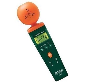 เครื่องวัดสนามแม่เหล็กไฟฟ้า Extech 480846 RF EMF Meter 8GHz แบบสามแกน สำหรับตรวจจับสถานีฐาน Wi-Fi พร้อมแบตเตอรี่ในตัว - Product Image 4