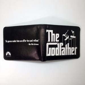 Cartera Dollar Price The Godfather, Carteras para Hombre de la Película <span class=keywords><strong>El</strong></span> <span class=keywords><strong>Padrino</strong></span>, Monedero Corto con Tarjetero y Monedero - Product Image 1