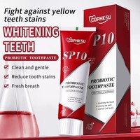 Pasta Dental TikTok para Niños SP10, Cuidado Bucal con Sabor a Menta, Versión Completamente en Inglés, Blanquea los Dientes y Refresca el Aliento