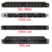 224XL 223XS 223XL 234XL 234XS FS206 Crossover audio 4 voies pour subwoofer 2/4 voies, Crossover audio professionnel pour la scène