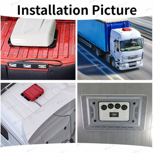 Aire Acondicionado Integrado para Techo de 24V, Grado Automotriz, Resistente a Impactos, para Construcción Pesada - Product Image 6