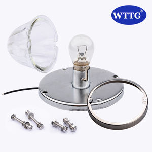 Nueva Bombilla Halógena WTTG Estilo Clásico DC12V de Vidrio Tipo Sandía para Camiones, Universal, Colores Rojo, Ámbar y Blanco, Luces de Freno y Traseras - Product Image 2