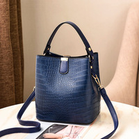 Sac à main en cuir PU pour femmes, accessoire personnalisé de haute qualité, motif crocodile, tendance, nouvelle collection 2022
