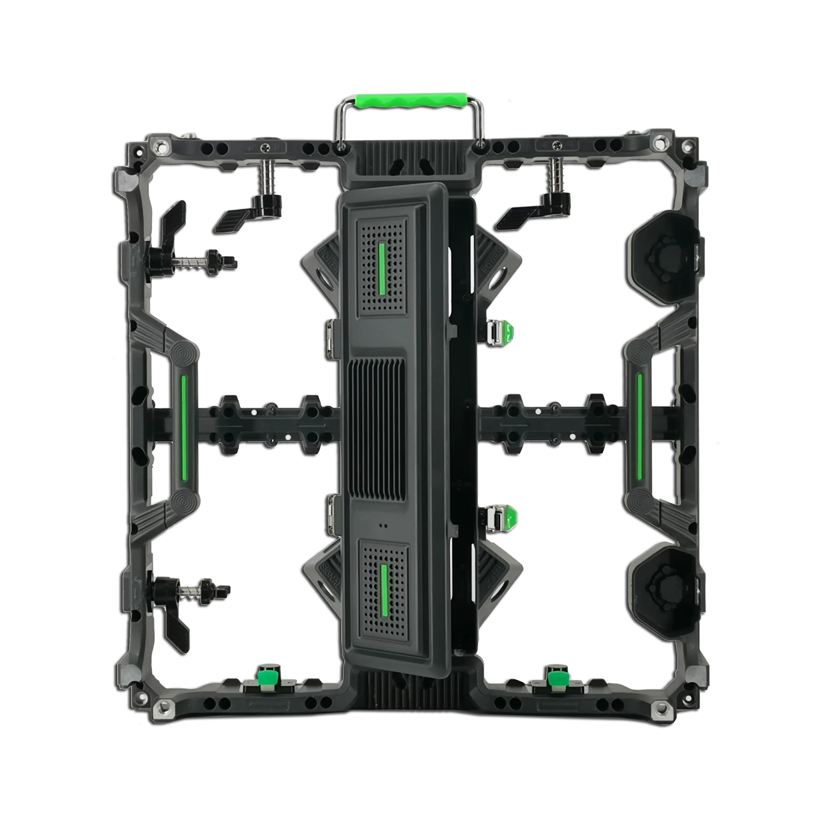 Ned Ontwerp Indoor P2 Digital Signage En Displays Groothandel Lege Panel Kast Voor Grote Splicing Naadloze Reclame Scherm