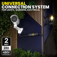 Boîte de jonction électrique étanche extérieure IP68 boîte de connexion de câble étanche connecteur LED pour bande lumineuse Led