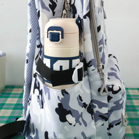 Mochila Escolar Unisex de Gran Capacidad Marksman, Cómoda de Llevar, con Bolsillo Lateral, Mochila de Viaje para Estudiantes