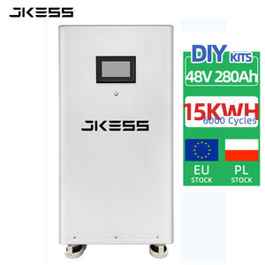 Kit de bricolage de cellules prismatiques LiFePO4 48V 314Ah, 8000 cycles, -30 °C à 60 °C, stock européen avec barres omnibus et vis - Product Image 1