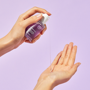Ampolla de Suero Facial de Ciruela 100ml, Color Morado, con Ácido Hialurónico, Sin Parabenos, para el Cuidado de la Piel, Hidratación, Suavidad y Firmeza, Uso Doméstico - Product Image 3