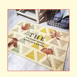 De gros tapis de sol cuisine sale-La conception originale de PVC porte tapis tapis d'entrée sale tapis de porte tapis