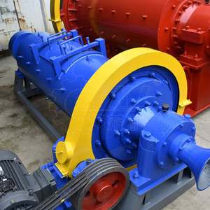 XKJ ISO9001-Zertifizierte 0,5 Tonnen pro Stunde 600x1800 Kleine Gold-Mahlkugelmühle mit Getriebe und Lager AC-Motor - Product Image 4