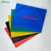Carpeta de archivos en expansión de nuevo estilo, A4 carpeta de archivos de plástico, papelería de impresión colorida con carpeta de archivos de logotipo para documentos