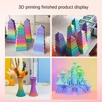 FUSEJOY 3D-printfilament PLA Mat Regenboog Kristal PC Compatibel Tiertime 3D-printers Universeel 1.75mm Zhejiang