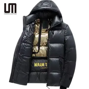 Liu Ming bonne qualité hiver 2024 tendance hommes décontracté coupe-vent à capuche épais Parkas Vintage classique pardessus Bomber vestes manteau