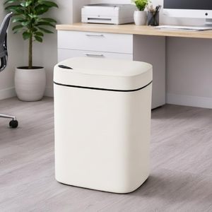 Poubelle intelligente électronique automatique en plastique, étanche, avec capteur de mouvement et couvercle, pour la maison, le mur, la cuisine ou la salle de bain - Product Image 3