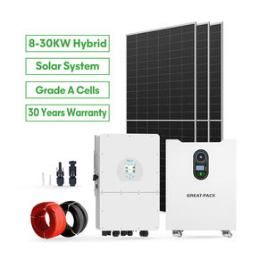 2026 नया उत्पाद एक ग्रेड सेल ip65 तीन चरण 10kw 15kw 30kw हाइब्रिड सौर प्रणाली घर और आवासीय के लिए - Product Image 2