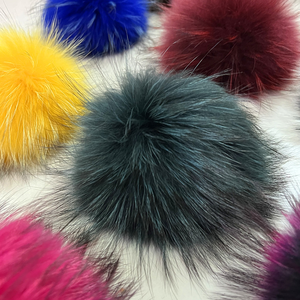 <span class=keywords><strong>Pompon</strong></span> en <span class=keywords><strong>fourrure</strong></span> de raton laveur naturelle de haute qualité Followmee avec fermoir, <span class=keywords><strong>pompon</strong></span> en <span class=keywords><strong>fourrure</strong></span> de raton laveur pour chapeau, <span class=keywords><strong>porte</strong></span>-clés, <span class=keywords><strong>pompon</strong></span> en <span class=keywords><strong>fourrure</strong></span> DIY pour casquettes - Product Image 2