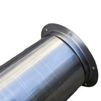 Tuyau de cheminée isolé à double paroi en acier inoxydable 304 pour la ventilation industrielle, pour chaudière, tailles personnalisables