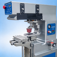 Eénkleurige tamponprintmachine, automatische tamponprintmachine, open inktbeker, wijzerplaat, penmarker en printer