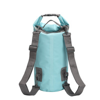 Sac étanche portable en PVC de 15 L avec fermeture à enroulement, poignée ergonomique et bretelles réglables Ocean Pack