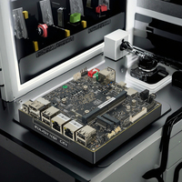 Placa Base Directa de Fábrica con CPU N100 de 12.ª Generación Alder Lake, M.2 DDR5 X86 Nano-ITX, Placa Principal Industrial Integrada para Mini PC