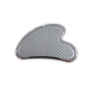 Outil Gua Sha en acier inoxydable à marque privée, planche <span class=keywords><strong>de</strong></span> raclage métallique personnalisée pour le lifting du <span class=keywords><strong>visage</strong></span> et les soins <span class=keywords><strong>de</strong></span> beauté - Product Image 2