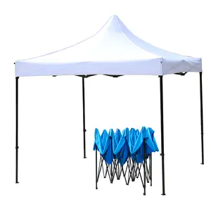 Heavy duty Long lasting Hexagon canopy outdoor market stall automatic pop up tent 3x3 Awnings Trade Show Tent