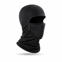 Cagoule de moto coupe-vent respirante en maille, masque facial tactique, cagoule de conduite anti-poussière, vente en gros