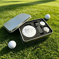 Coffret cadeau de golf pour femmes, étiquettes personnalisées avec le nom de l'équipe pour sac de golf, marqueurs de balle de golf en couleur