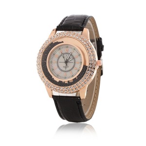 Orologi da Donna al Quarzo Coreani di Lusso con Cassa in Lega, Cinturino in Vera Pelle Italiana, Quadrante con Lancette in Vetro e Scatola Rotolante - Vendita all'Ingrosso - Product Image 3