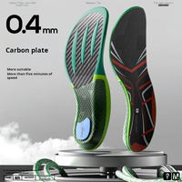 Semelles orthopédiques en fibre de carbone pour athlètes, cyclisme - Soulagement de la fasciite plantaire, absorption des chocs, respirantes, légères, chaussures de sport
