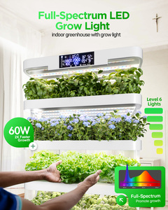 Giá rẻ pice năm lớp 60W 34L chất dinh dưỡng giải pháp Tank LED phát triển ánh sáng Modular hydroponics phát triển hệ thống - Product Image 3