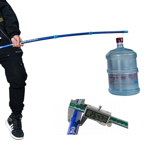 CWLN06 Lưới Đánh Cá Lớn Chất Lượng Cao Bán Buôn Có Cọc Kim Loại Và Lưới Nylon Phủ Cao Su Gấp Được - Product Image 2